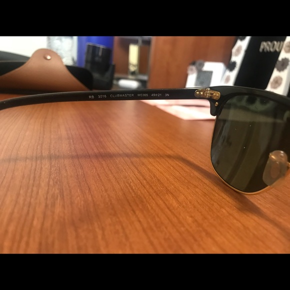 Black Club Master Ray Bans BEST OFFER - Picture 3 of 4